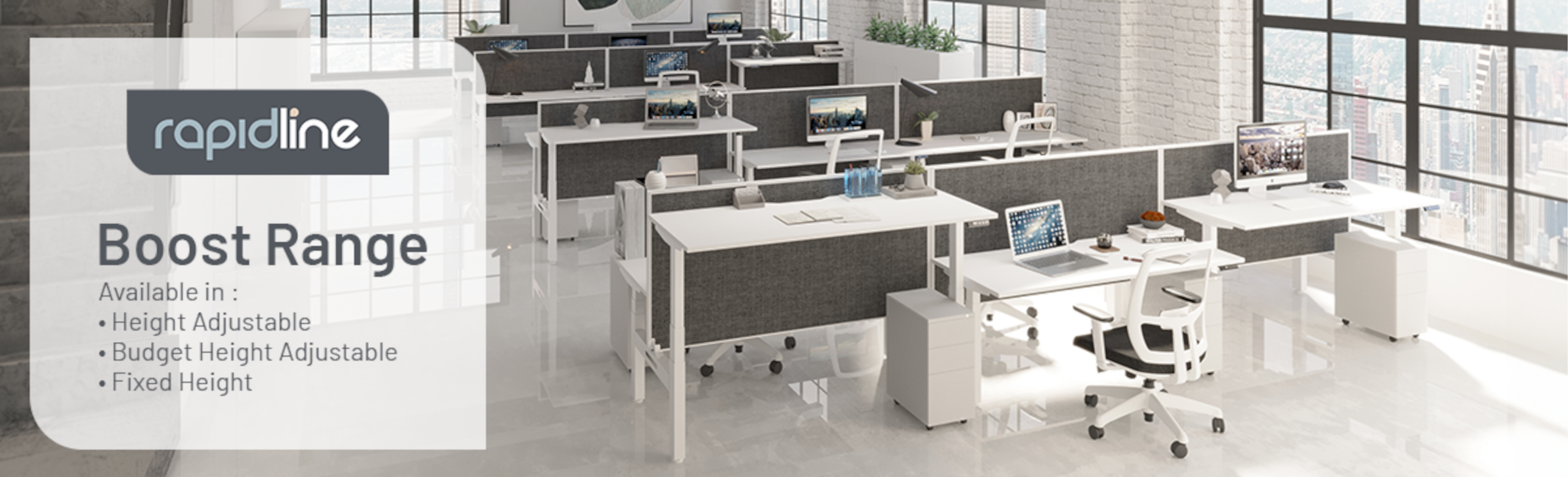 Boost+ Electric Height Adjustable Desks